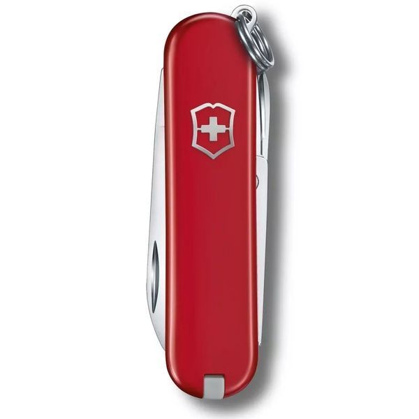 Швейцарський ніж Victorinox Classic SD Colors Style Icon 58 мм 7 функцій Червоний (0.6223.G) V77552879 фото