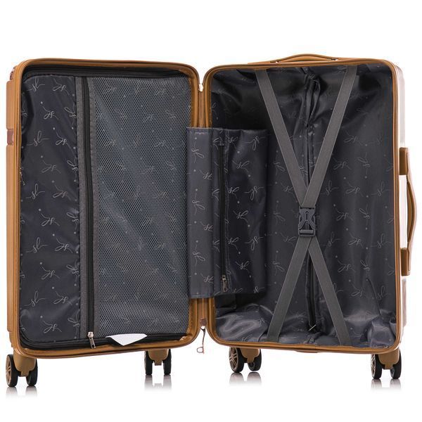 Чемодан Semi Line 20" (S) Gold (T5667-2) DAS302654 фото