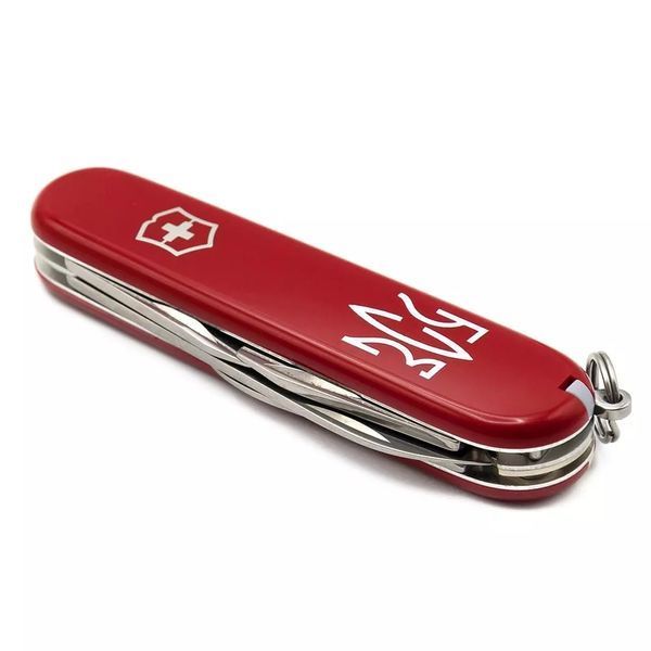 Швейцарский нож Victorinox Spartan Ukraine 91 мм 12 функций Трезубец ЗСУ (1.3603_T0390u) V77553019 фото