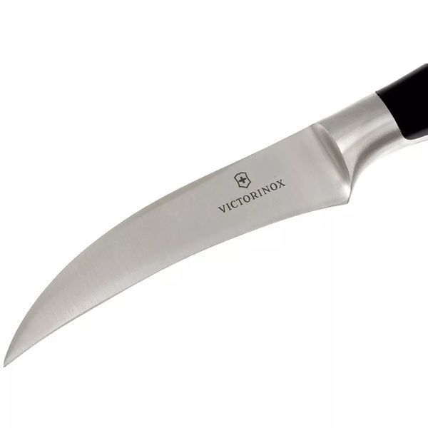 Кухонный кованный нож для вырезания Victorinox Grand Maitre Shaping Черный (7.7303.08G) V77551680 фото