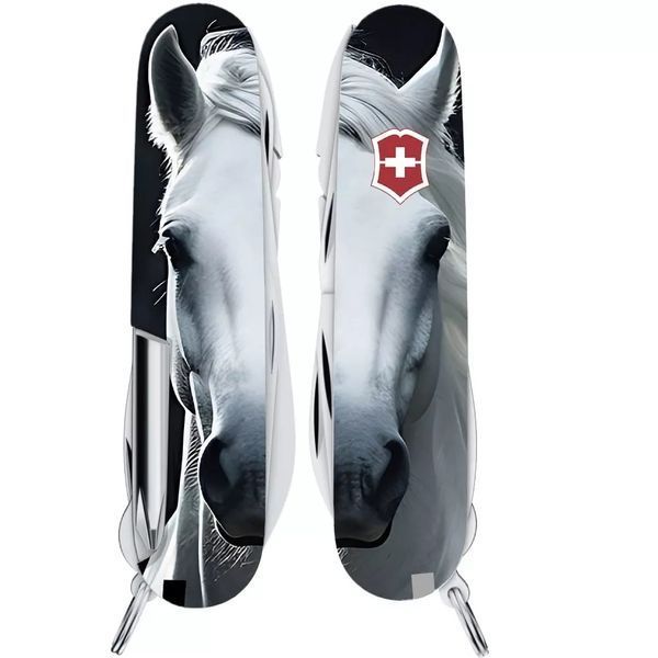 Швейцарский нож Victorinox Super Tinker Animal 91 мм 15 функций Конь (1.4703.7_F1090pw) V77552828 фото