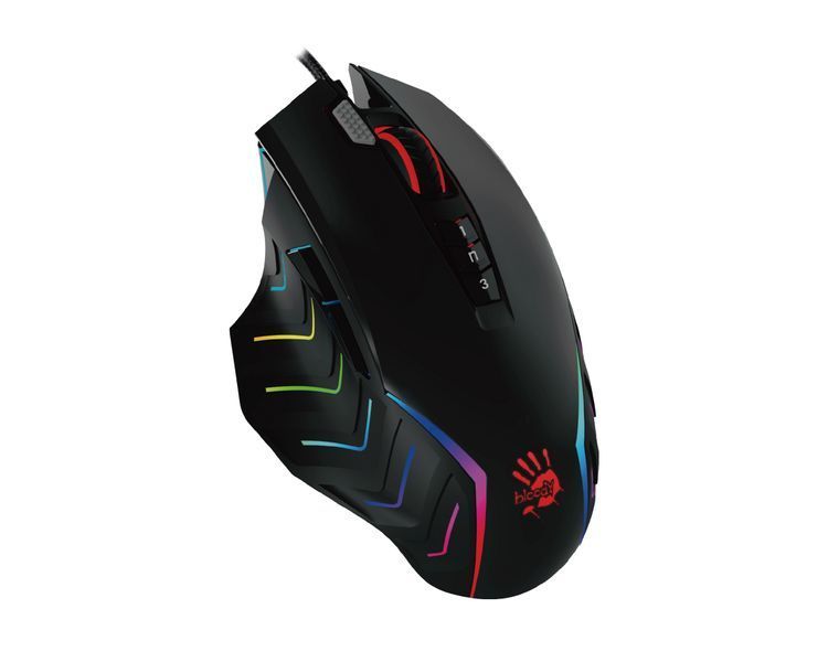 Миша ігрова A4Tech J95s Bloody, чорна, RGB підсвічування J95s Bloody (Black) 1604558 фото
