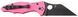 Ніж Spyderco Yojimbo 2 Black Blade Sprint Run Pink C85GPNBKP2 871783 фото 2