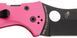 Ніж Spyderco Yojimbo 2 Black Blade Sprint Run Pink C85GPNBKP2 871783 фото 4