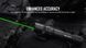Ліхтар з ЛЦВ Olight Odin GL M (1500 Lm) на M-Lock Зелений ЛЦВ Odin GL M 23703615 фото 19