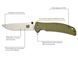 Ніж Skif Urbanite II SW Olive 425SEG 17650306 фото 7