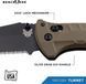 Ніж Benchmade Turret Olive 980SBK Напівсеррейтор 4008668 фото 2