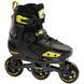 Rollerblade роликовые коньки Apex 3WD black-lime 29-32 29275 фото 1