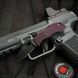 Нож Spyderco Manbug Black Blade Micro-Melt PD1 FRN Burgundy MBBGBKP 871723 фото 5
