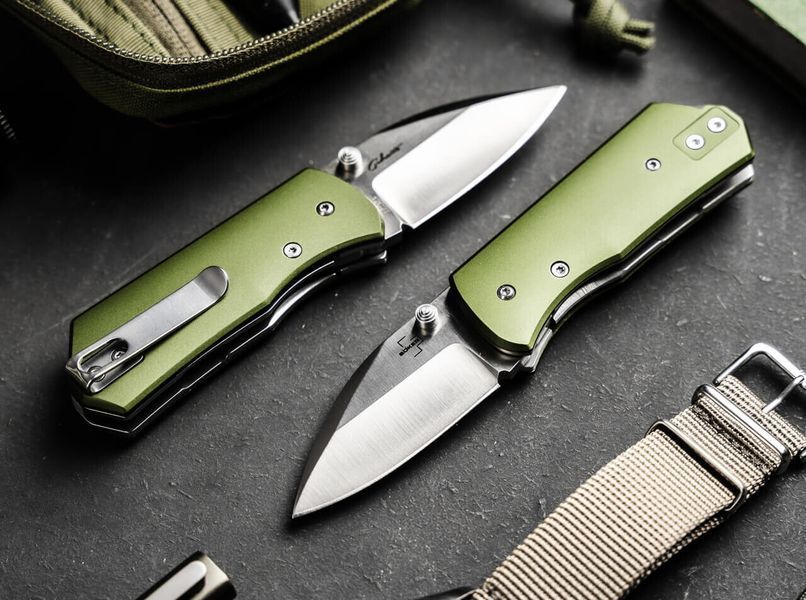 Нож Boker Plus Lefti Aluminium Green 01BP0006 23731195 фото
