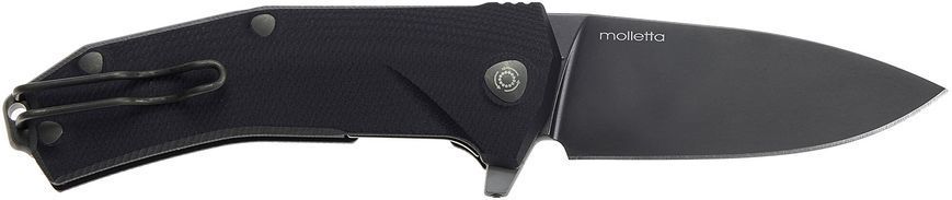Ніж Lionsteel KUR Black Blade G-10 Black KUR BBK 392117 фото