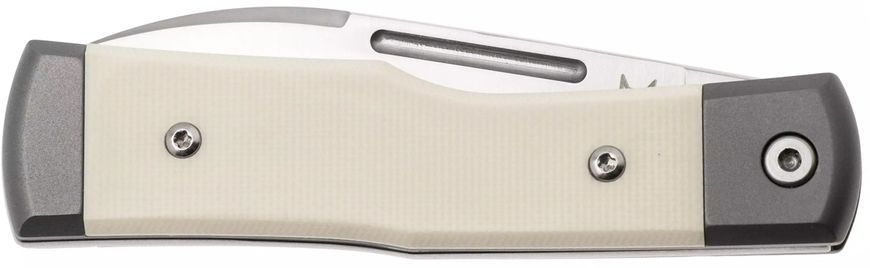 Ніж Fox Gunstock M390 Bison Micarta Titanium White FX-558 BO 17530740 фото