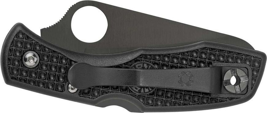 Ніж Spyderco Salt 1 black blade spyderedge Серейтор C88SBBK 871286 фото