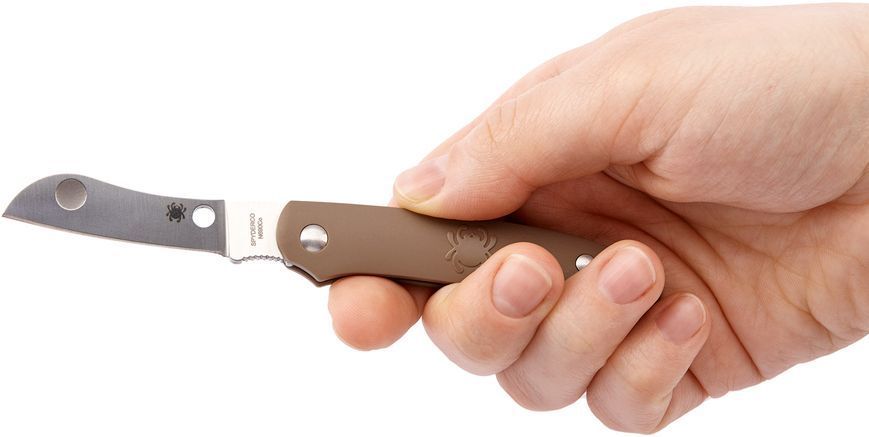 Ніж Spyderco Roadie coyote brown C189PBN 871475 фото