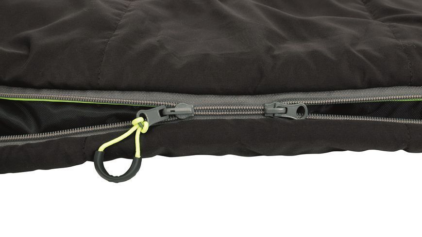 Спальний мішок Outwell Contour Reversible/+2&deg;C Midnight Black Right (230382) 928755 фото