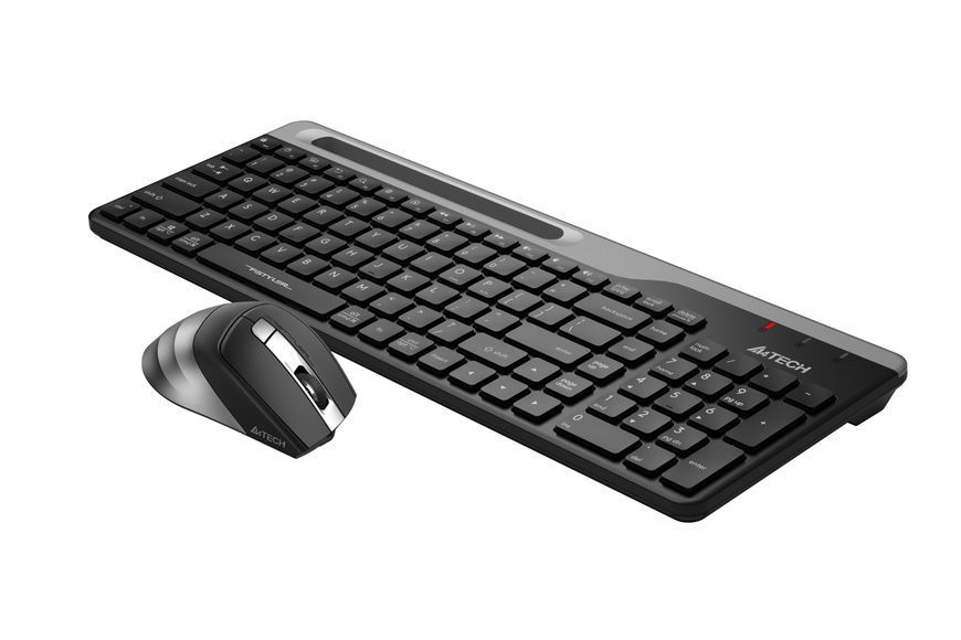 Комплект A4Tech Fstyler FB2535CS клавіатура з мишою , USB, колір димчато-сірий FB2535CS (Smoky Grey) 1605973 фото