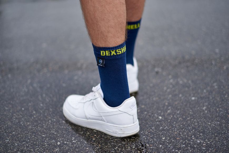 Шкарпетки водонепроникні Dexshell Ultra Thin Crew NL, p-p L, сині 66744 фото