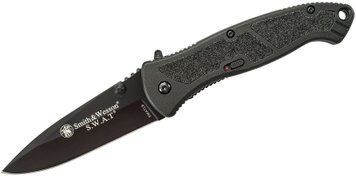 Нож Smith&Wesson SWAT Drop Point Black Large SWATLB 4009088 фото