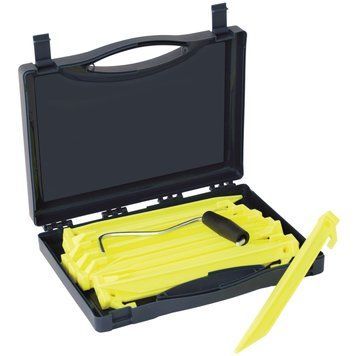 Кілочки Outwell Guyline Peg Box 22 см 14 шт. Luminous Green (650775) 928776 фото