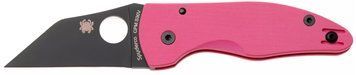 Ніж Spyderco Microjimbo Sprint Run S30V Black Blade Pink C264GPNBKP3 871778 фото