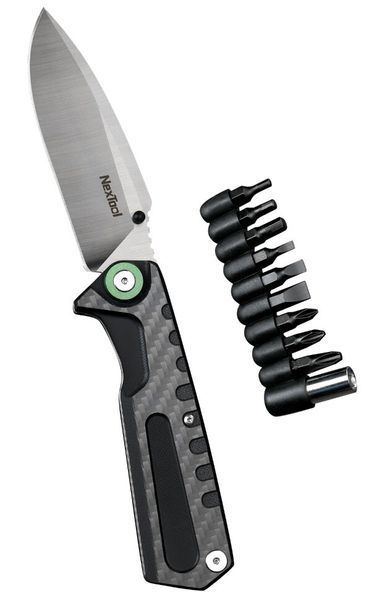 Многофункциональный нож Xiaomi NexTool 3 в 1 NE20021 Black (6945064210863) 83583 фото