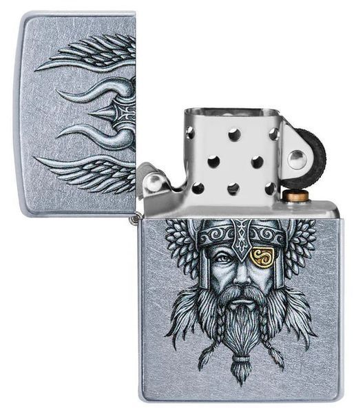 Запальничка Zippo 207 Viking Warrior Design 29871 V77553887 фото