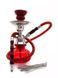 Кальян стеклянный Яблоко HUKA на 1 персону, H- 24 см, Красный , хром коробка DN18173 V77554498 фото 1