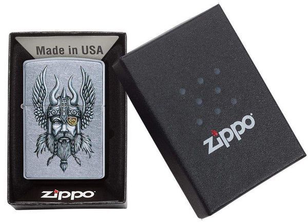 Запальничка Zippo 207 Viking Warrior Design 29871 V77553887 фото