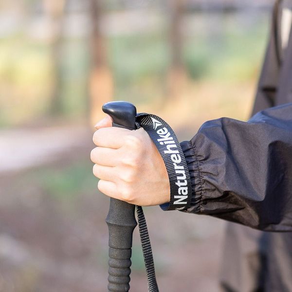 Трекінгова палиця 3-сек. Naturehike Men ST 01 6061 AL NH17D001-Z, алюміній, золотиста 98707 фото