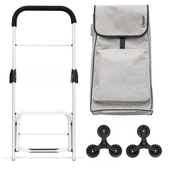 Сумка-тележка ShoppingCruiser Stairs Climber 53 Grey (604361) 927757 фото