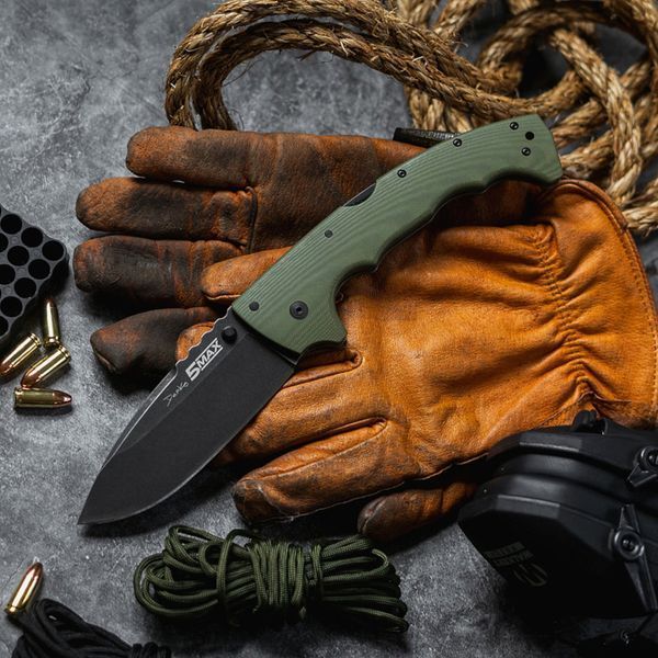Ніж Cold Steel 5-Max Green CPM-S35VN CS-FL-50MAX 12601637 фото