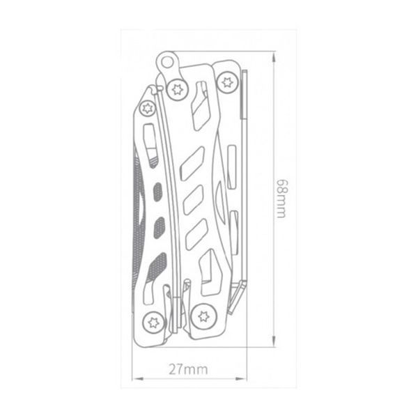 Мультитул NexTool Flagship Pro, Черный NE20120 999998753 фото
