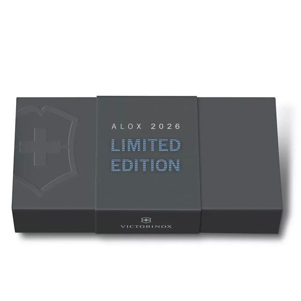 Швейцарський ніж-брелок Victorinox Classic SD Alox Limited Edition 2026 Glacial Blue льодяний синій 0.6221.L26 V77554538 фото