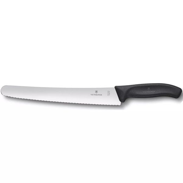 Ніж кухоний кондитерський хлібний Victorinox Swiss Classic Bread&Pastry Серрейторне, Чорний 6.8633.26B V77554456 фото