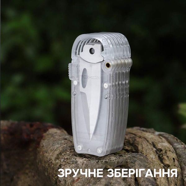 Набор сменных клинков Roxon (BA12; BA13; BA16) 3in1 BA121316 94857 фото