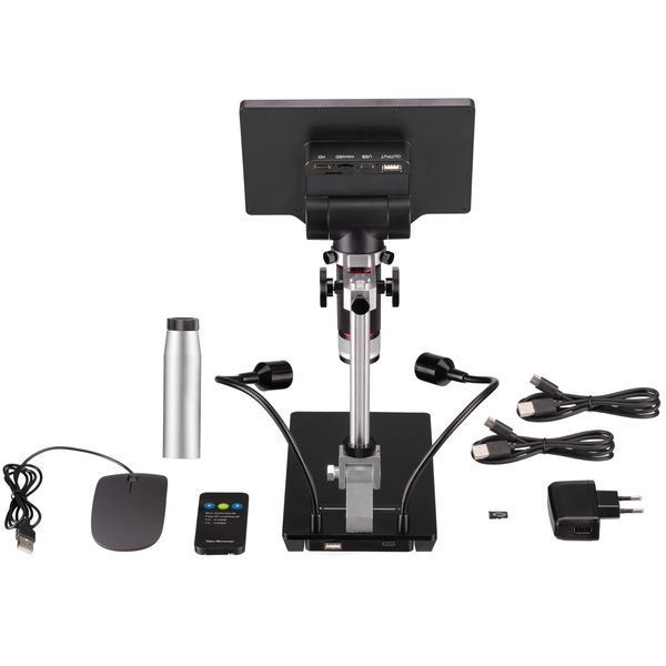 Мікроскоп Bresser Digital WiFi 1080P 2L with LCD Screen 9652100/13518 932122 фото
