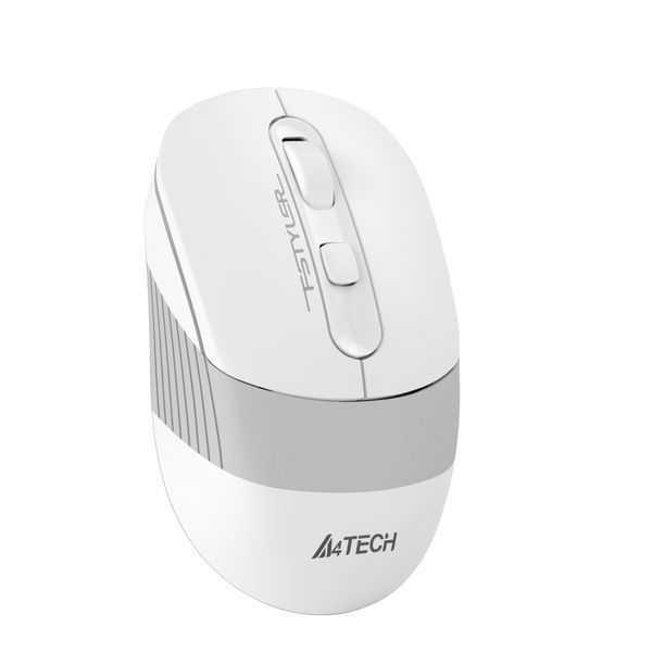 Миша бездротова A4Tech Fstyler FB10C (Grayish White), USB, колір сірувато-білий FB10C (Grayish White) 1605222 фото
