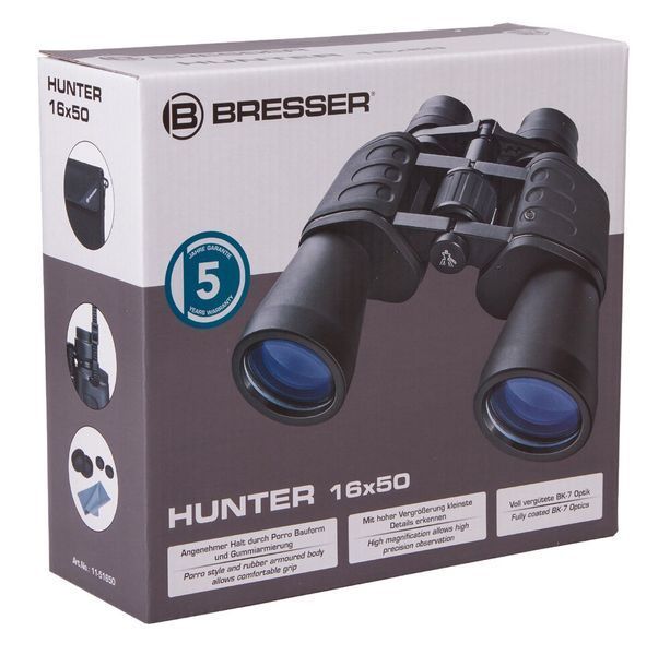 Бинокль Bresser Hunter 16x50 1151650 фото