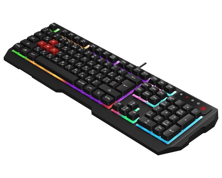 Клавіатура ігрова B135N Bloody, USB, чорна B135N Bloody (Black) 1605836 фото