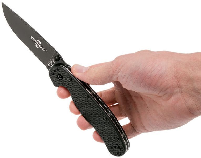 Ніж Ontario RAT-1 AUS-8 BB Black ON8846 14780014 фото