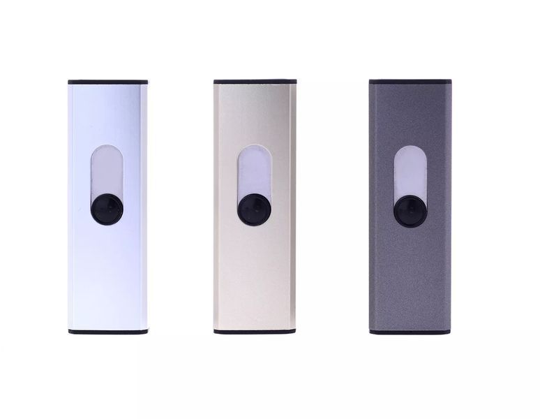 Электроимпульсная USB зажигалка Champ Push Up Single Arc Igniter Серый (40400329) V77550442 фото