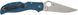 Ніж Spyderco Stretch 2 XL Lightweight K390 FRN Blue C258FPK390 871724 фото 3