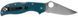 Нож Spyderco Stretch 2 Straight Spine K390 Dark Cyan Blue FRN C90FP2K390 871480 фото 5