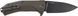 Ніж Lionsteel KUR Black Blade G-10 Brown KUR BBR 392118 фото 4