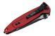 Нож Microtech Socom Elite T/E-M Tanto Черный Черно-красная рукоять 161-1RD 4009480 фото 5