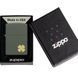 Зажигалка бензиновая Zippo Four Leaf Clover Design Темно-зеленая (49796) V77550505 фото 3