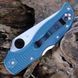 Нож Spyderco Stretch 2 Straight Spine K390 Dark Cyan Blue FRN C90FP2K390 871480 фото 11