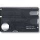 Мультитул Швейцарська карта Victorinox SwissCard Nailcare Чорний напівпрозорий (0.7240.T3) V77551779 фото 2