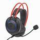 Навушники ігрові Bloody G200 з мікрофоном, чорні G200 Bloody (Black+Red) 1604860 фото 2