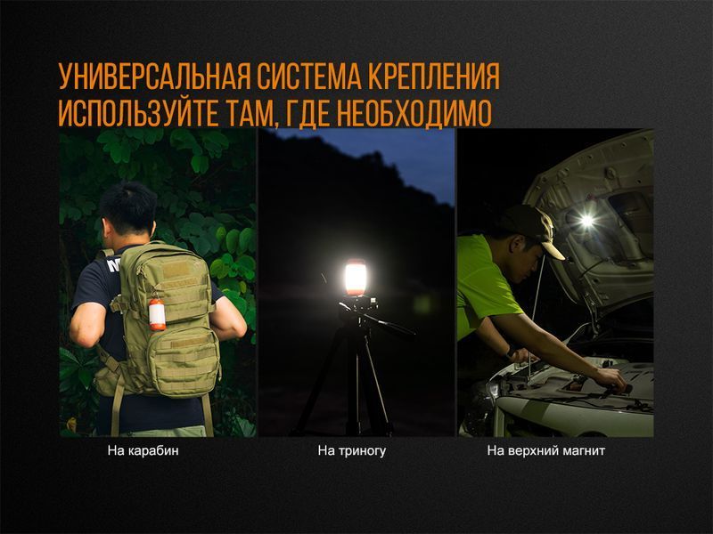 Ліхтар кемпінговий Fenix CL26R Червоний 55236 фото
